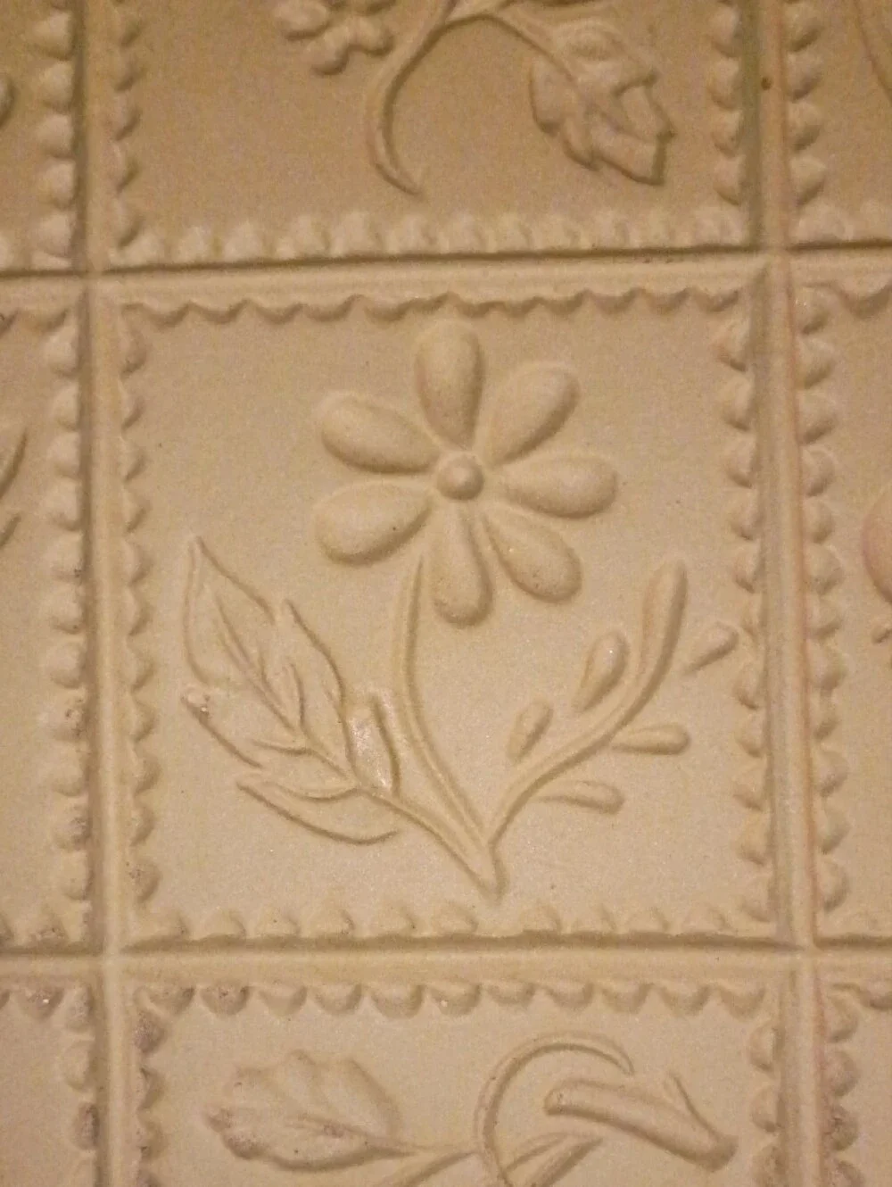 Vintage Hill Design Shortbread Cookie Mold Embossed Bake Botanical Tiles